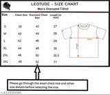 Cotton blend oversized half sleeve printed t-shirt, trendy men's style for plus sizes, vibrant color and soft texture