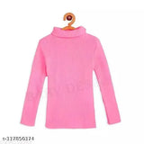 Wool self-design high neck full sleeve sweater pack (3 pcs) - perfect for winter infant wear