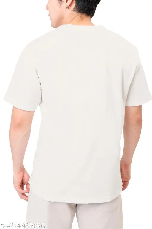 Ganesh Ji Ganesha digitally printed cotton blend T-shirt, men's half sleeve design, humorous graphics, comfortable in high humidity