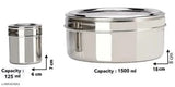 Set of 7 ATROCK Masala spice storage containers, each 125ml, with 1 spoon in set for kitchen organization