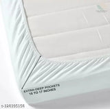 Soft cotton single fitted bedsheet with pillow cover, 3'x6', romantic design, ideal for adults in summer, made by Shyam Furnishing (India)
