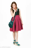 Purple faux leather casual crossbody bag with side pockets, suitable for travel and daily use