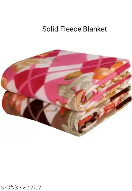 Fleece net free size stylish blanket from India, perfect for cozy home decor or gifting