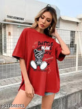 Trendy Comfy Oversize Tshirt for girls