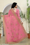 Heavy embroidered net bridal saree with separate blouse, Indian craftsmanship