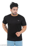 American Pie men's polyester 4pc combo set, summer casual wear halfsleeve round neck solid T-shirts in various sizes (M, L, XL, XXL) with printed design