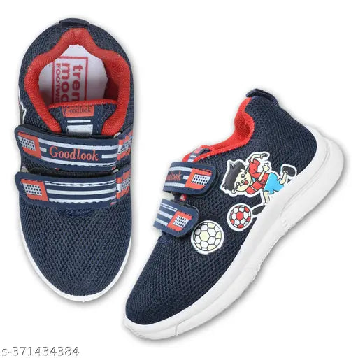 Mesh and PVC kids casual sport shoes for boys & girls, breathable with LED light for fun, wear-resistant rubber soles, ideal for growing feet