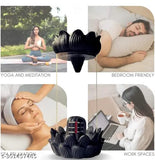 Resin ShivLinga Incense Backflow Holder with 10 Cones, Indian home decor dropping aromatic smoke