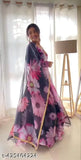 Trendy Georgette Long Kurta With Dupatta