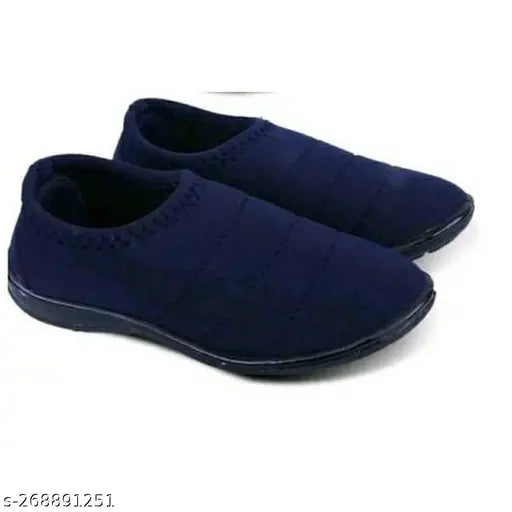 Mesh and PVC blue lightweight occasion shoes for women, slip-on design - India (IND-4 to IND-8 sizes available)