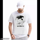 Printed Polyester Men's LTF-Round Neck Half Sleeve T-shirt, comfortable and versatile fashion for everyday wear