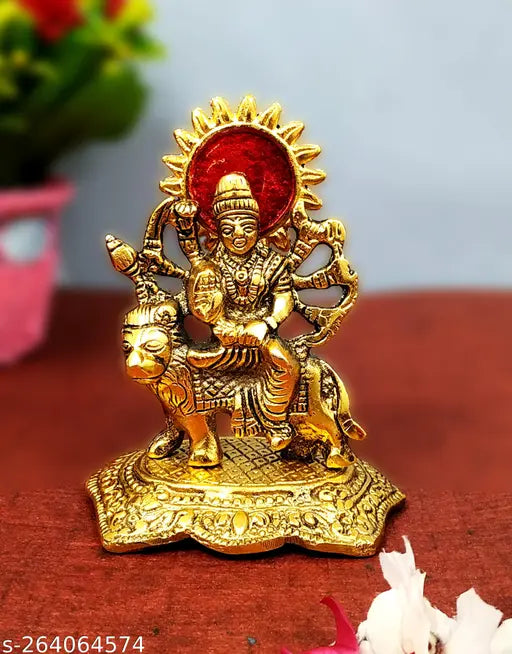 Metal Durga Maa Murti, home decoration, room decoration, temple decoration, office decoration, gift item