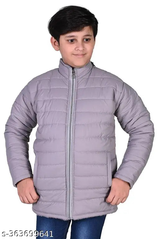 Fancy Full Sleeves Faux Leather Lavender Color For Girls Jackets Jacket For Kids Jacket Boy Jacket Winterwear Rain Jacket Latest Jacket Winterwear