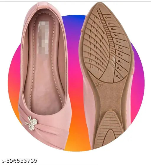 Synthetic bellies SR, new trending ankle loop ballerinas (IND-3, IND-4), popular Indian footwear