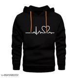 Trend Wanted Boys Fullsleeve Hooded Neck Lite Blue, Navy Cotton Sweatshirt