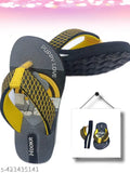 Yellow EVA Kids Slipper - Lightweight, Soft, Comfortable & Trendy Cartoon Character Pattern
