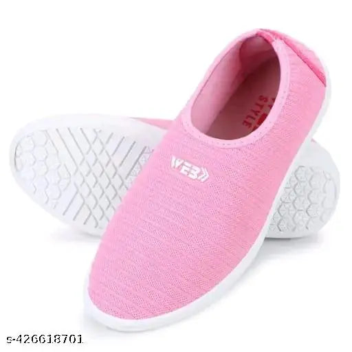 Pink suede slippers for women, casual and comfy fashion