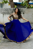 Georgette JEKARD .BALU solid combo, short-sleeved Indian blouse on mannequin