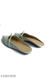 Pink synthetic open bellies for women - stylish slip-on shoes, solid pattern, comfortable fit, affordable, MADE IN INDIA