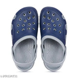 Navy blue casual flip-flops