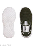 Green and white NEOBABY casual shoes for kids