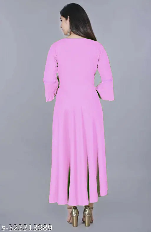 Trendy rayon women's kurti, solid combo, affordable prices. Perfect daily wear for all seasons