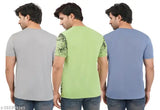 SHAUN Men Printed T-Shirt, poly blend short sleeves, trendy Indian brand
