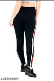 Casual wear Lycra jeggings, high waist and ankle length for women in solid color, stretchable workout pants from India. (26in/36in, 28in/36in, 30in/37in, 32in/37in sizes available)