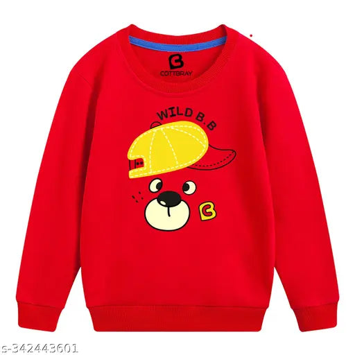 Unisex, premium quality winter sweatshirt for boys and girls, vibrant colors, cozy fabric, durable construction, easy care, suitable for various occasions. Cottbray Kids Sweatshirt size 1-2 years (12in bust, 18in length)