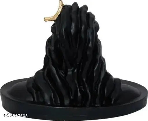 Resin Adiyogi Shiva God 15cm idol on car dashboard - Lord Shiva's daridra bhanjan statue