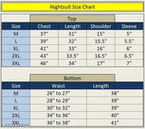 Lightweight & breathable cotton blend round neck nightsuit for women & girls, summer print design, perfect body shaping