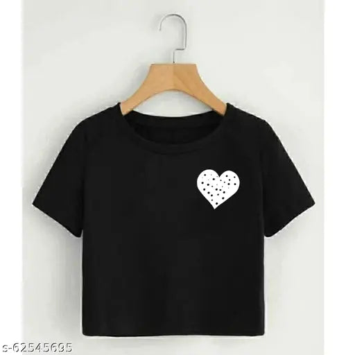 Cotton printed crop top for women/girls (Pack of 1), vibrant design perfect for casual wear, made in India