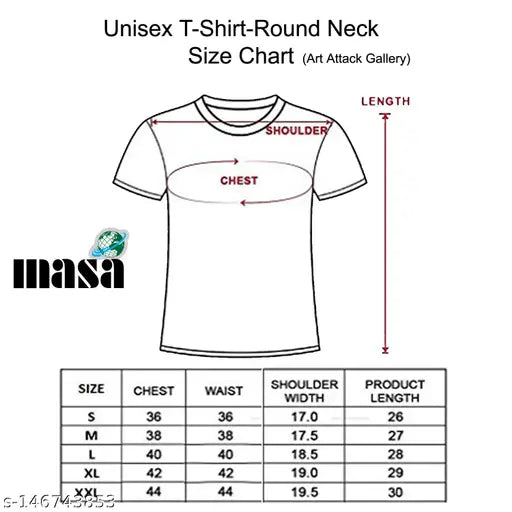 Masa Trends Fashionable White Polyester Tshirt