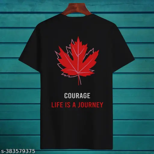 Trendy men's anime back printed polyester t-shirt (180Gsm), featuring Naruto, One Piece, Akatsuki characters. High-quality polyester short sleeves, perfect for casual wear