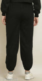 Canidate women's winter wear solid pyjama trouser in plus and regular sizes