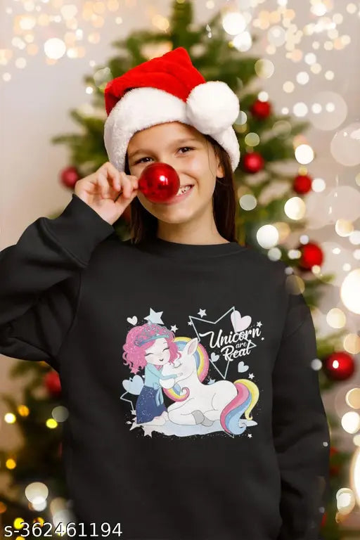 Cotton blend kids sweatshirt, printed net design for 1-2 years. Quality children's clothing from India