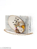 Bridal resin clutch, hand clutch for women's party gifts