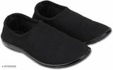 Black mesh Women Running Bellies for winter, soft and comfortable, embellished