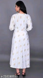 Black, blue, brown rayon Anarkalis kurti with high slit and red detail, Pakistani style women's fashion