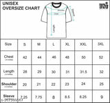 Oversized black cotton joker print T-shirt for men, 100% cotton blend