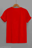 Striped cotton round neck half sleeve T-shirt for men, Indya Trendz brand, perfect fit for casual wear