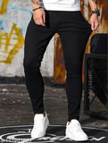 Men's slim fit black jeans