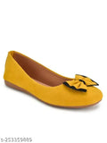 Yellow synthetic leather slip-on sandals (IND-3, IND-4, IND-5, IND-6, IND-7, IND-8, IND-9) - Super Fancy style from India
