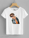 Mc Stan polyester t-shirt, printed design on short sleeves, size M for chest 38 in and length 26 in