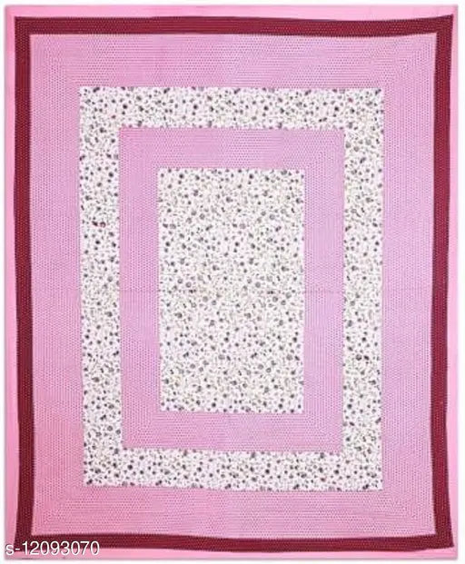 Bindiya Cotton Queen Size Double Bedsheet With Tow Pillow Cover
