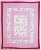 Bindiya Cotton Queen Size Double Bedsheet With Tow Pillow Cover