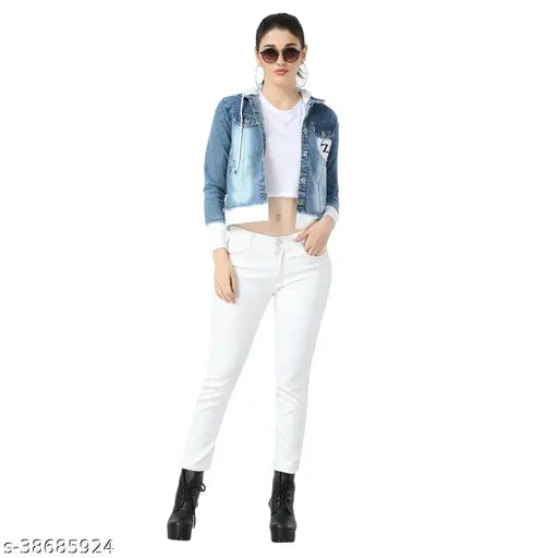 Classy feminine women's jacket, size options in XS, S, M, L, XL, made in India