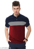 Multicolor cotton blend men's polo T-shirts pack of 2, LEOTUDE brand casual wear with "Just Roar!!", ideal for various occasions