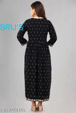 Navy blue cotton yoke kameez with a design pattern