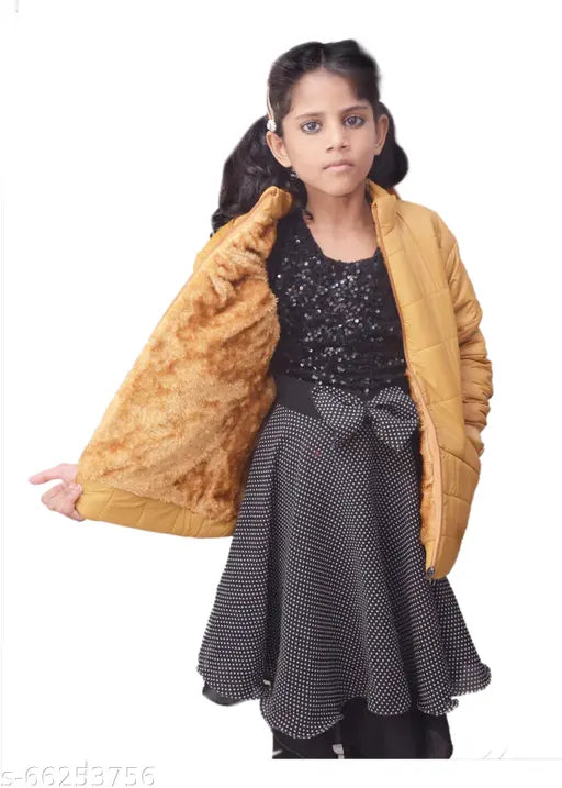Young girl in jacket